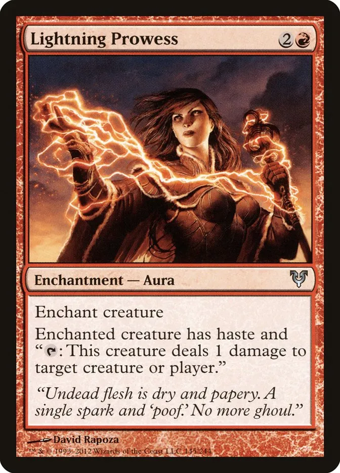 Lightning Prowess Front Face