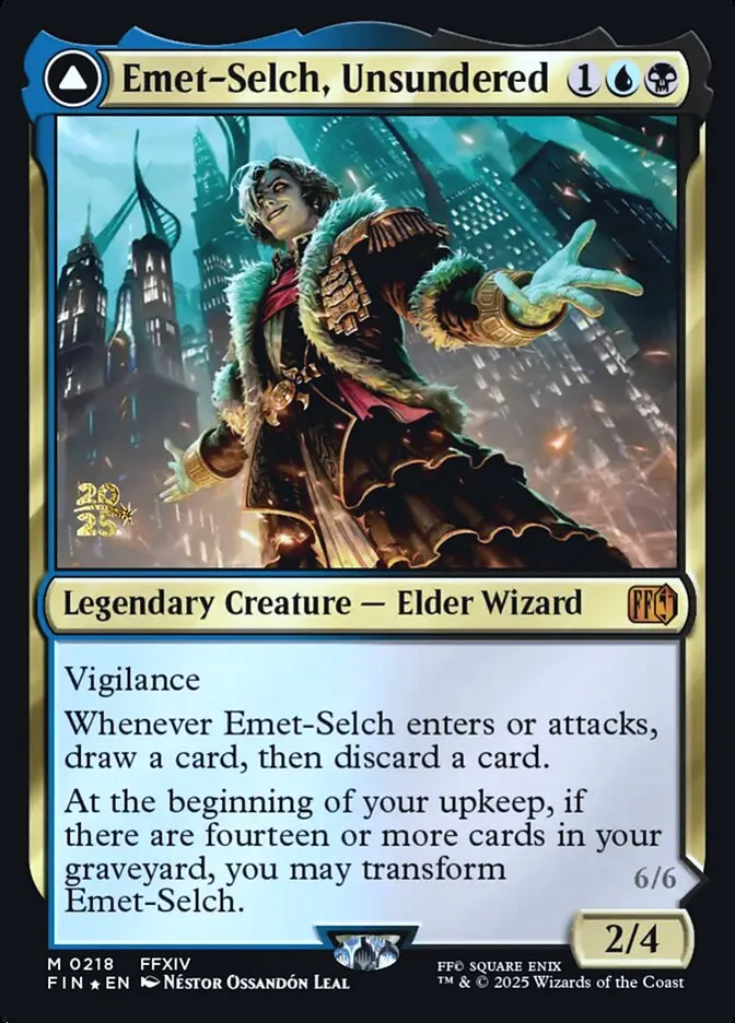 Emet-Selch, Unsundered // Hades, Sorcerer of Eld Front Face