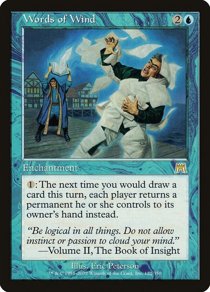 Words of Wind Front Face
