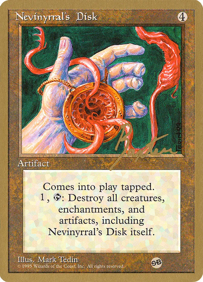 Nevinyrral's Disk Front Face