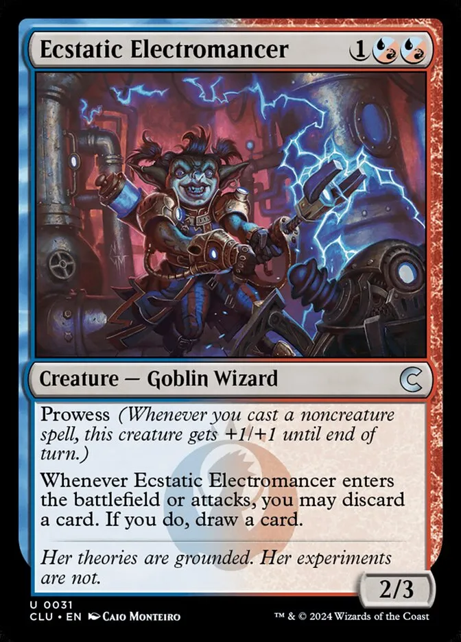 Ecstatic Electromancer Front Face
