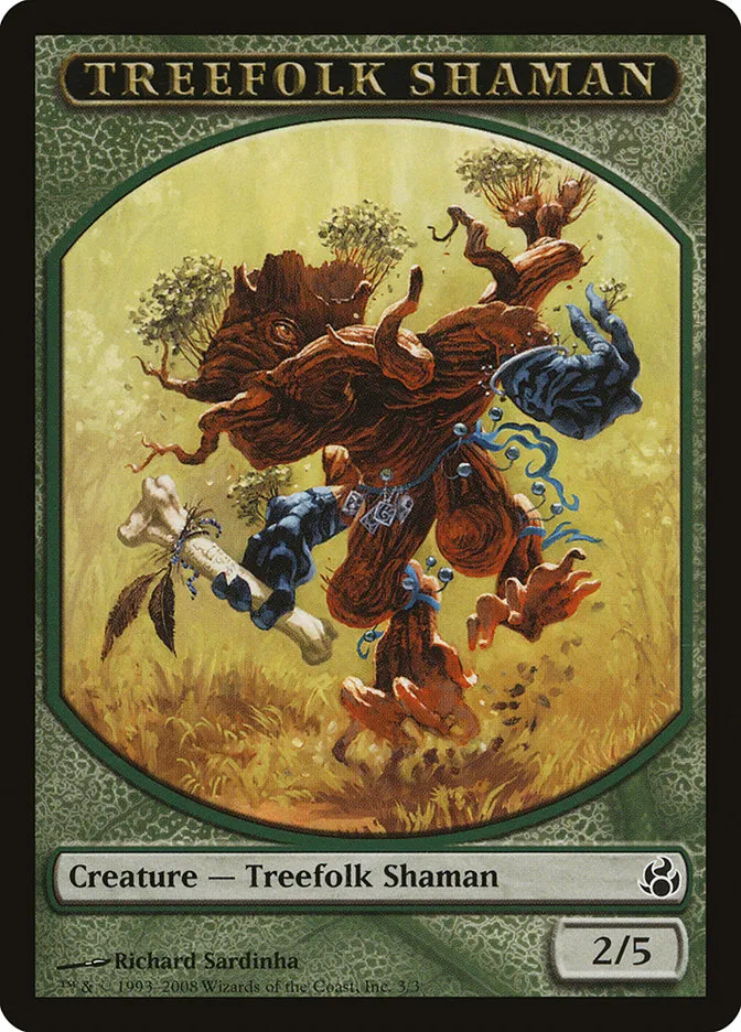 Treefolk Shaman Front Face