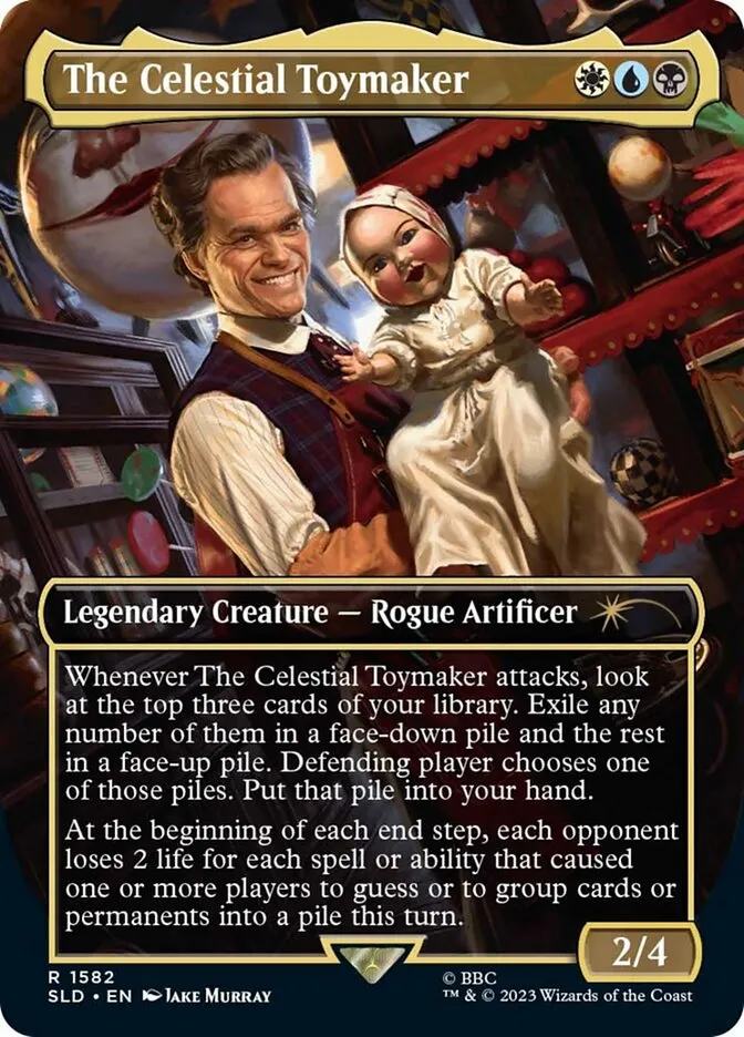The Celestial Toymaker Front Face