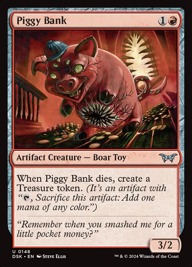 Piggy Bank Front Face