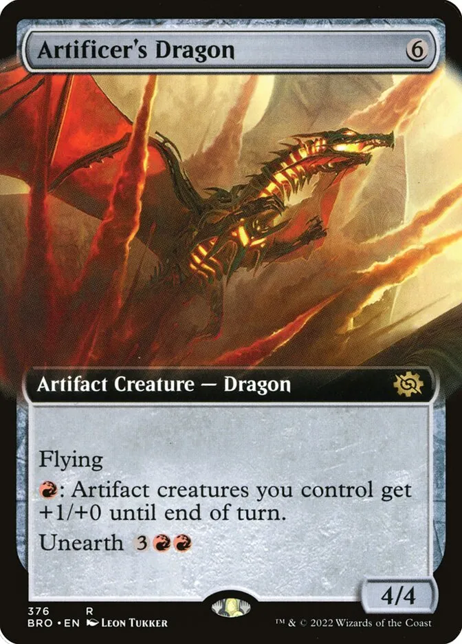 Artificer's Dragon Front Face