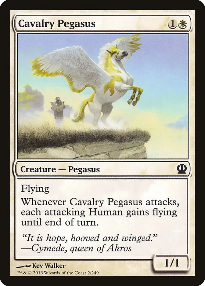 Cavalry Pegasus Front Face
