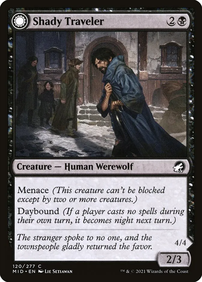 Shady Traveler // Stalking Predator Front Face