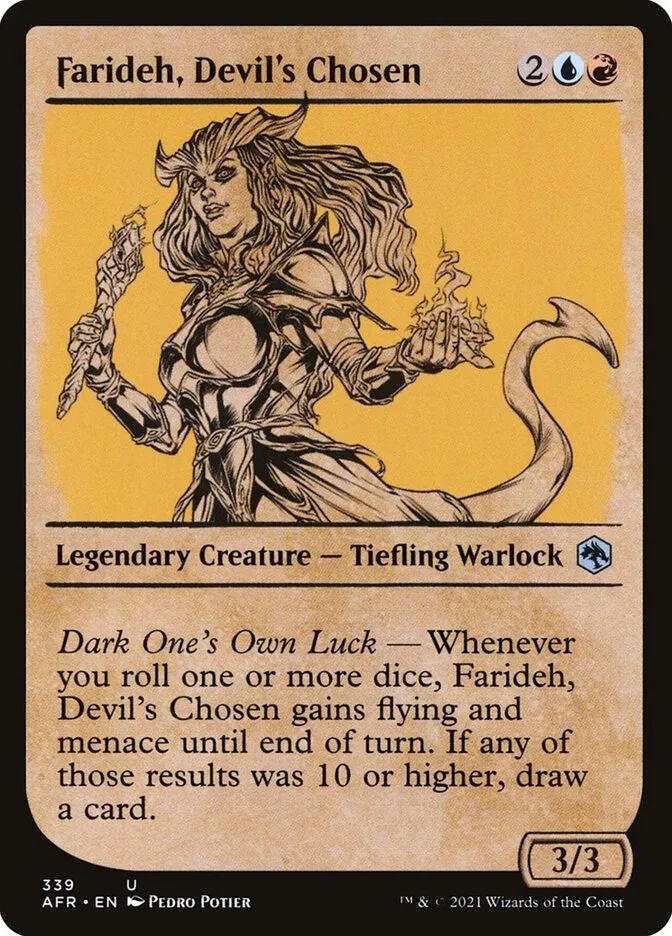 Farideh, Devil's Chosen Front Face