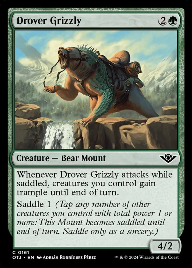 Drover Grizzly Front Face