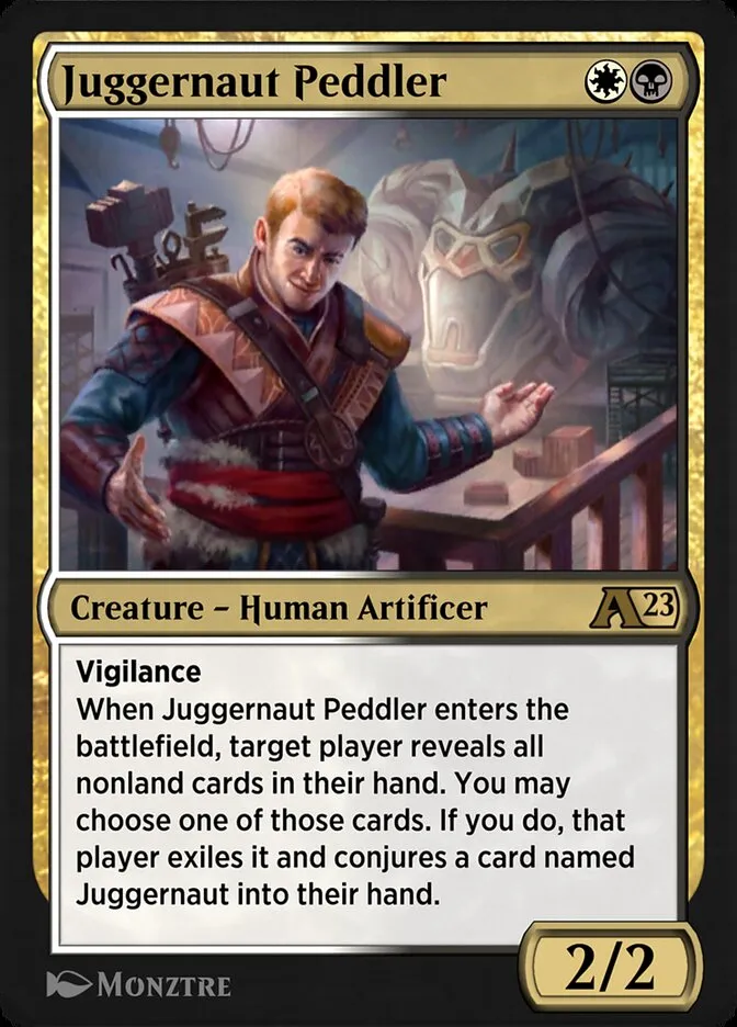 Juggernaut Peddler Front Face
