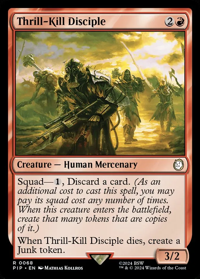Thrill-Kill Disciple Front Face