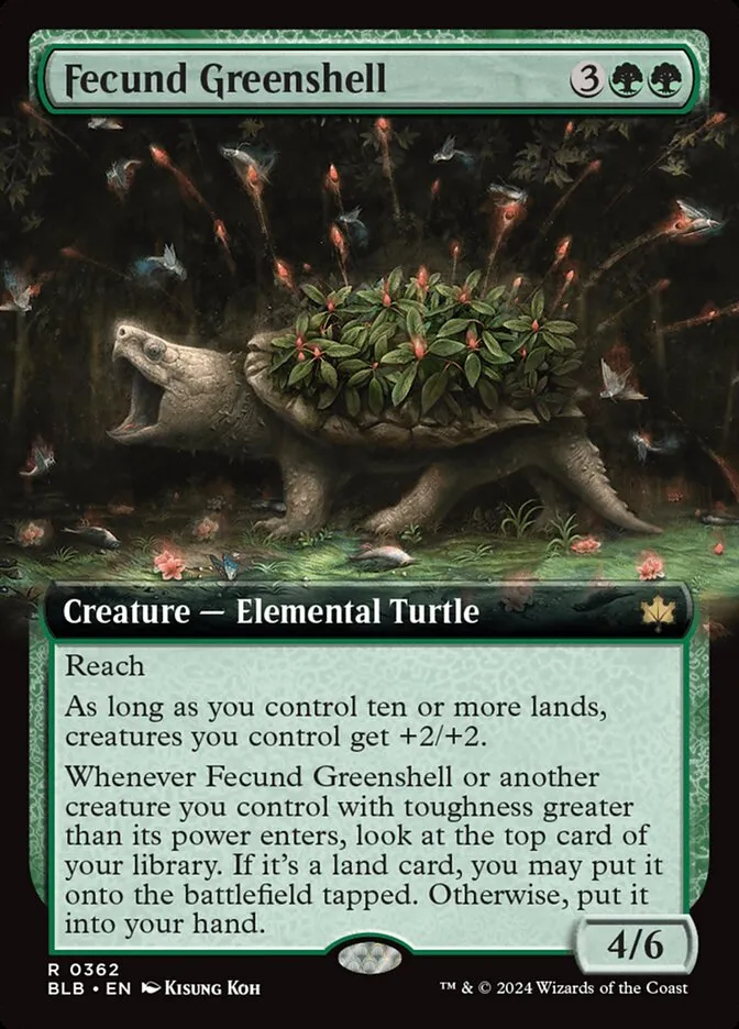 Fecund Greenshell Front Face