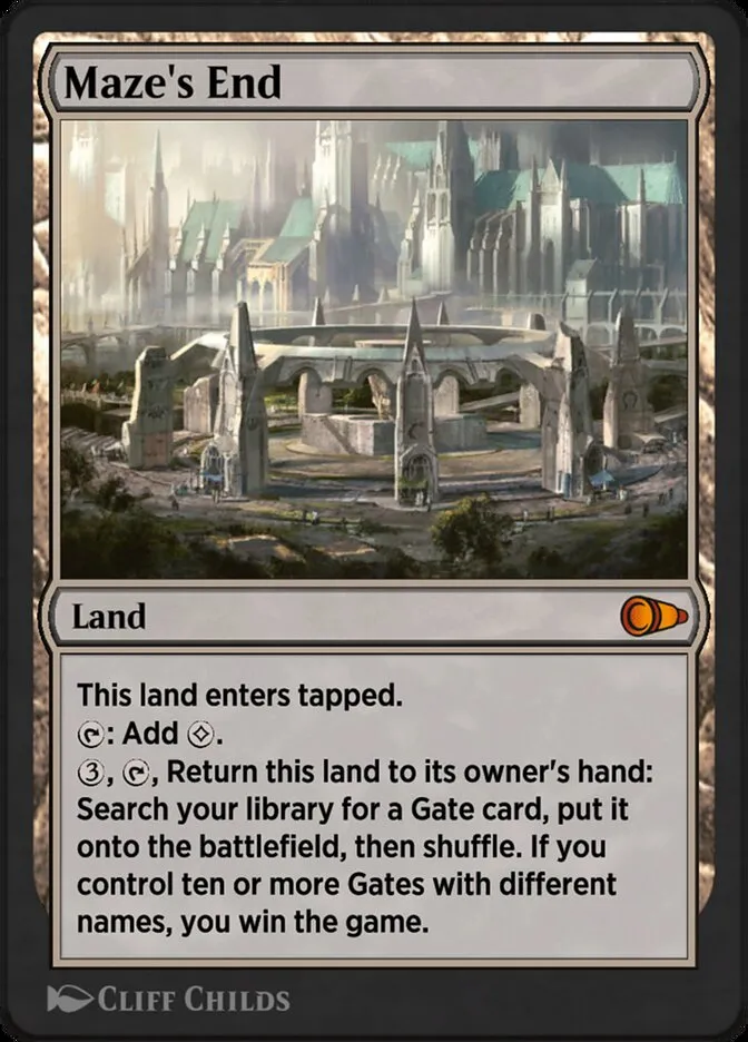 Maze's End