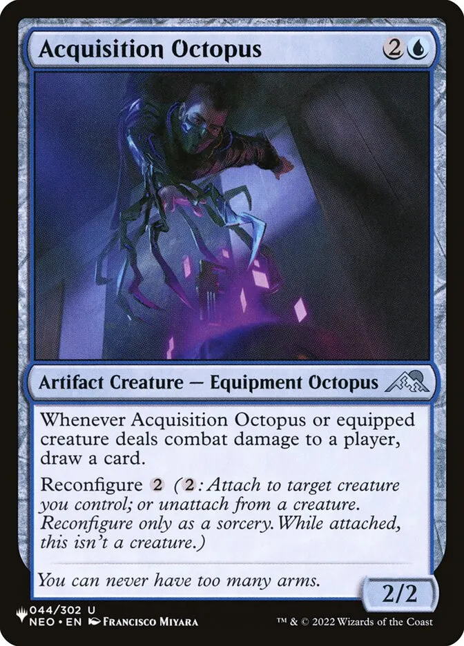 Acquisition Octopus Front Face