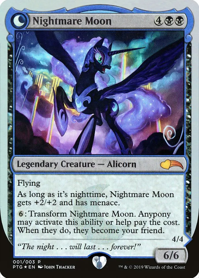 Nightmare Moon // Princess Luna Front Face