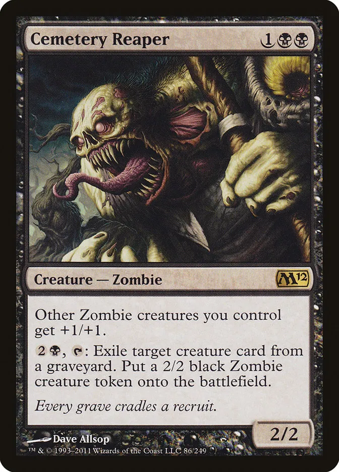 Cemetery Reaper Front Face
