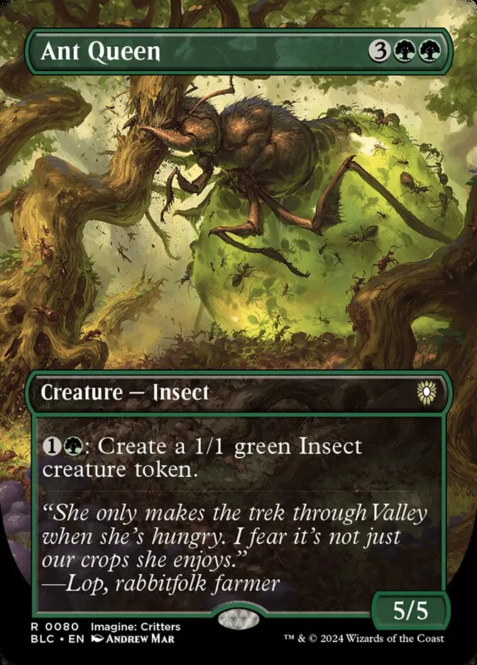 Ant Queen Front Face
