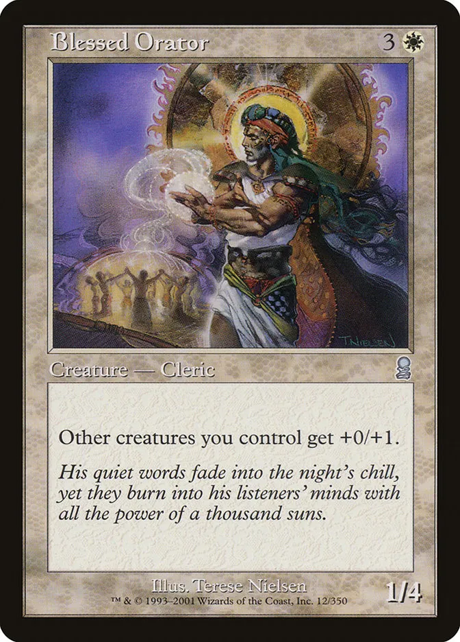 Blessed Orator Front Face