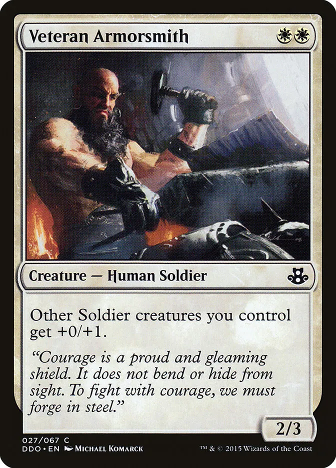 Veteran Armorsmith Front Face
