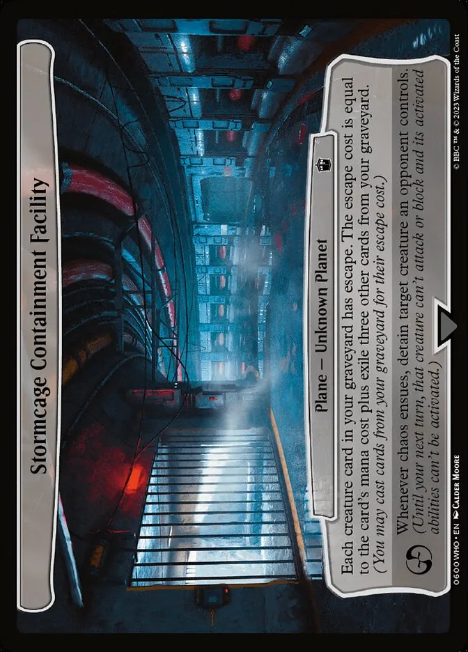 Stormcage Containment Facility Front Face
