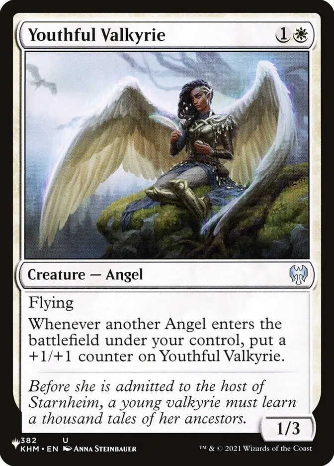 Youthful Valkyrie Front Face