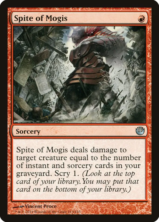 Spite of Mogis Front Face