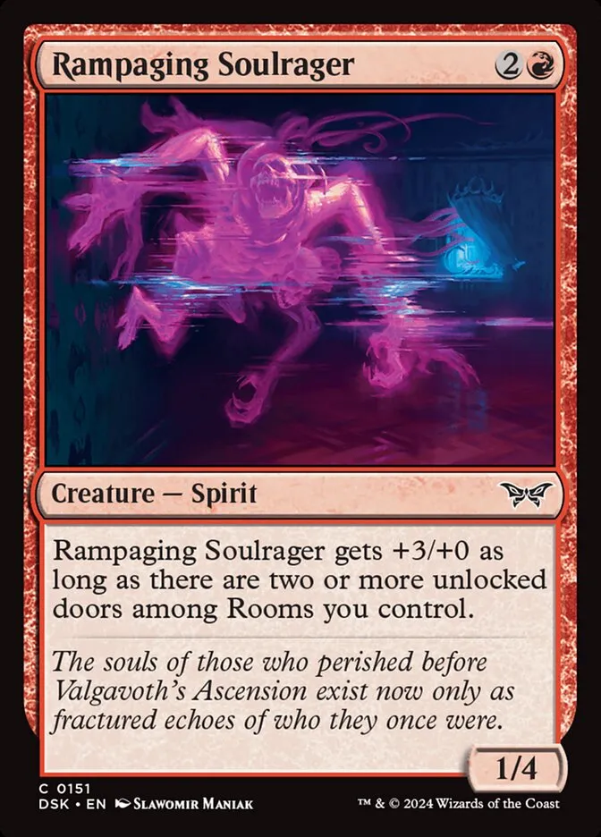 Rampaging Soulrager Front Face