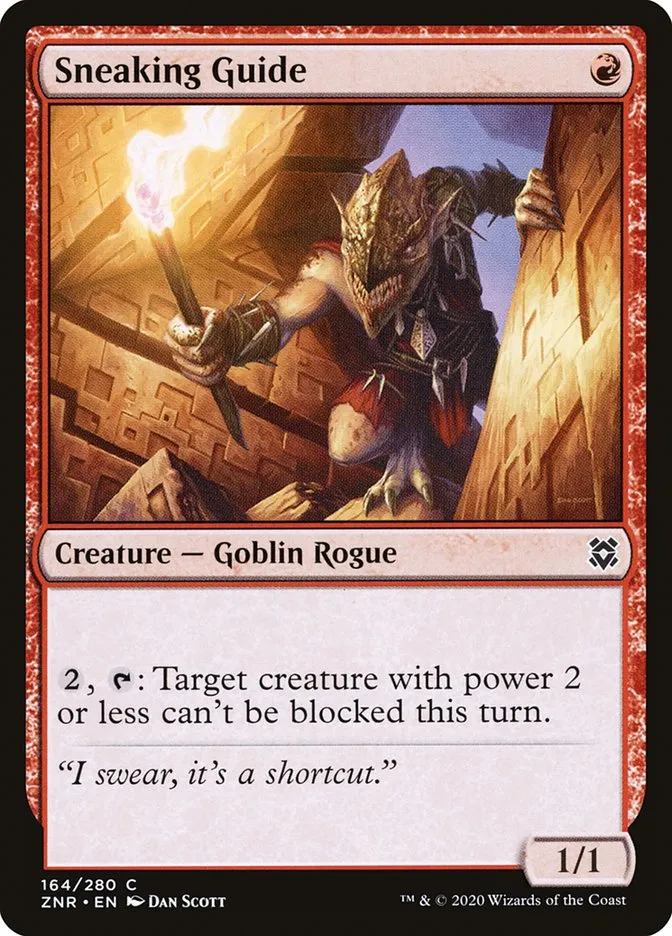 Sneaking Guide Front Face