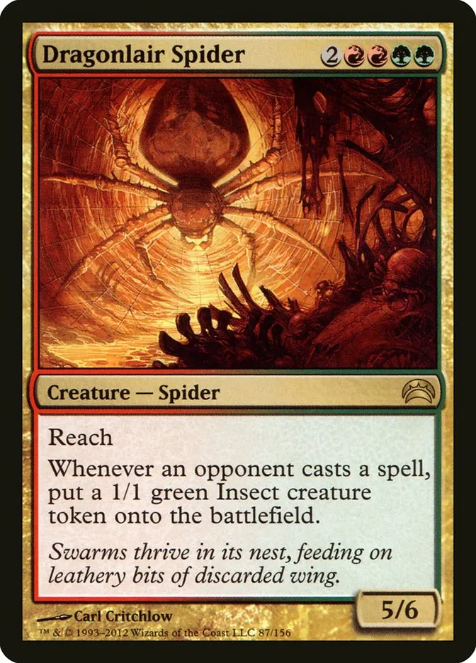 Dragonlair Spider Front Face