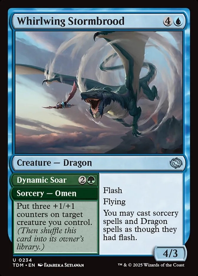 Whirlwing Stormbrood // Dynamic Soar Front Face
