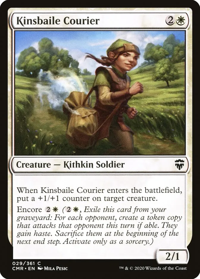 Kinsbaile Courier Front Face