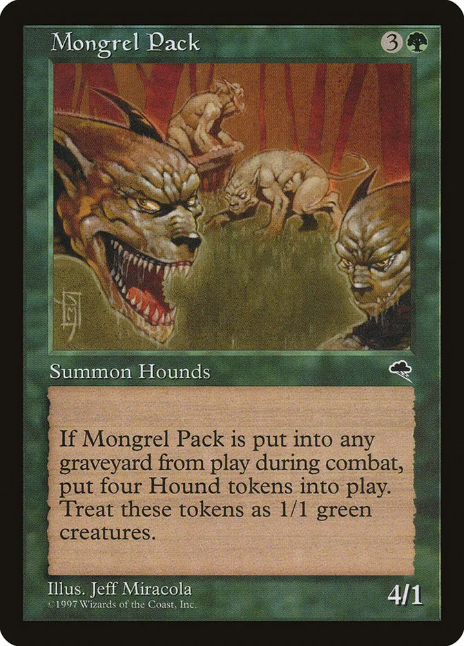 Mongrel Pack Front Face