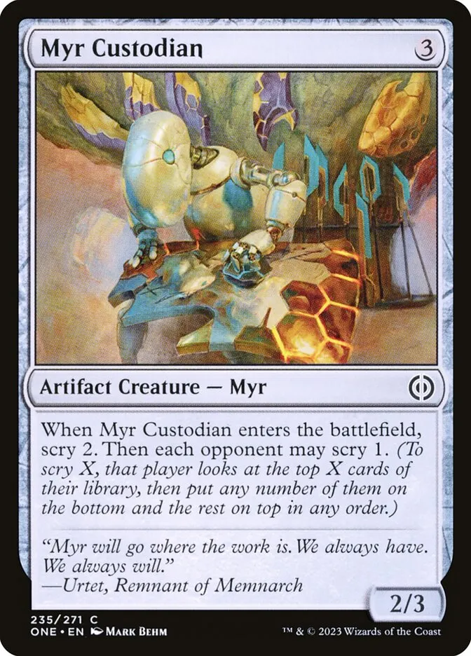 Myr Custodian Front Face