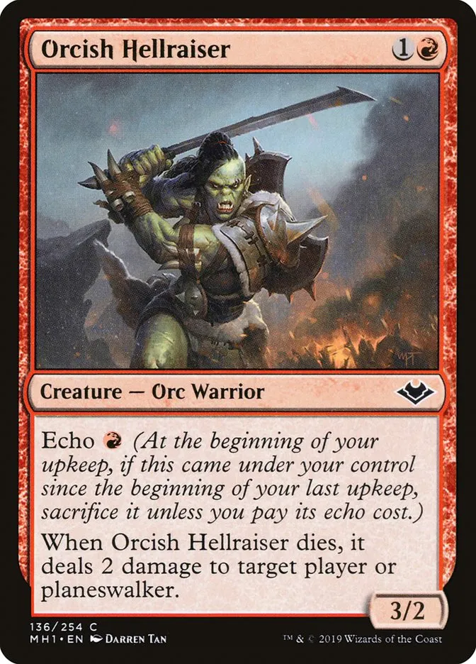 Orcish Hellraiser Front Face