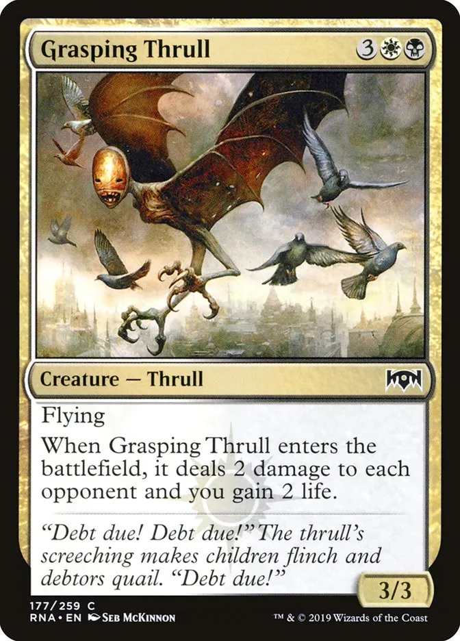 Grasping Thrull Front Face