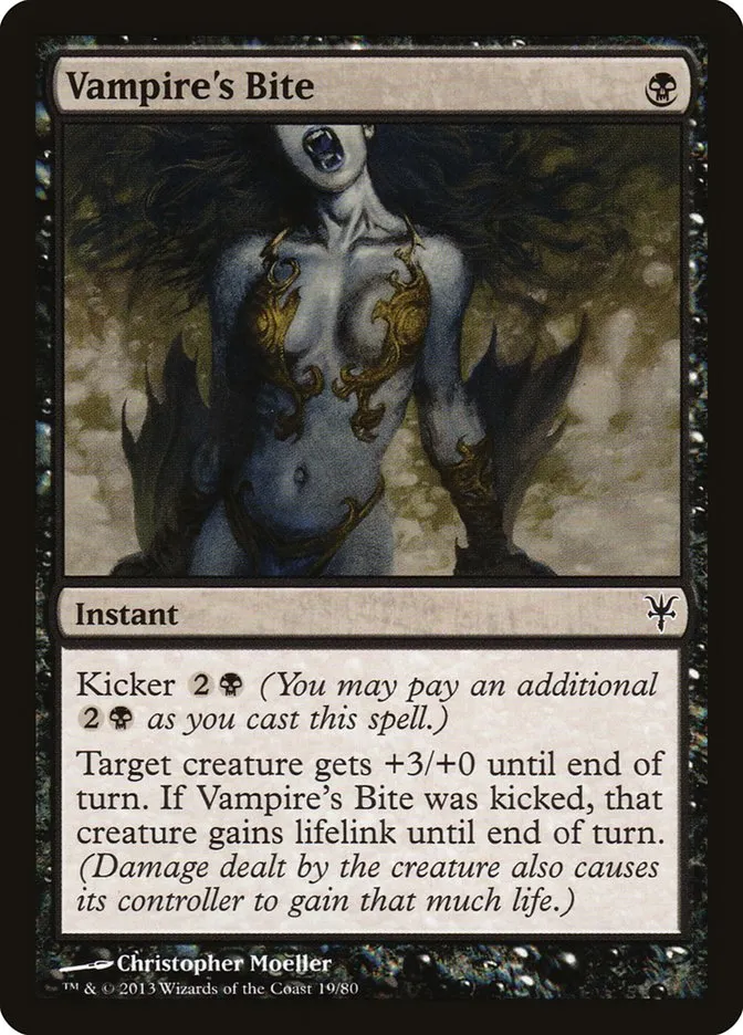 Vampire's Bite Front Face