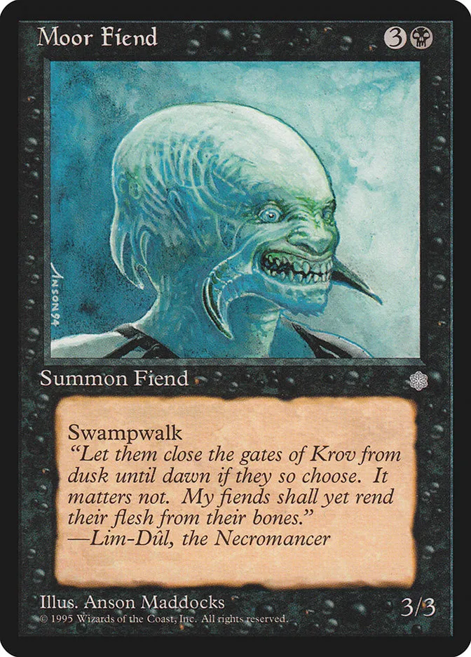 Moor Fiend Front Face