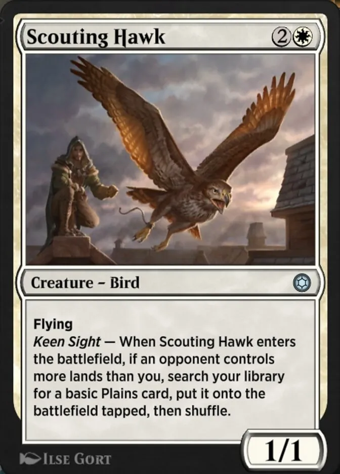 Scouting Hawk Front Face