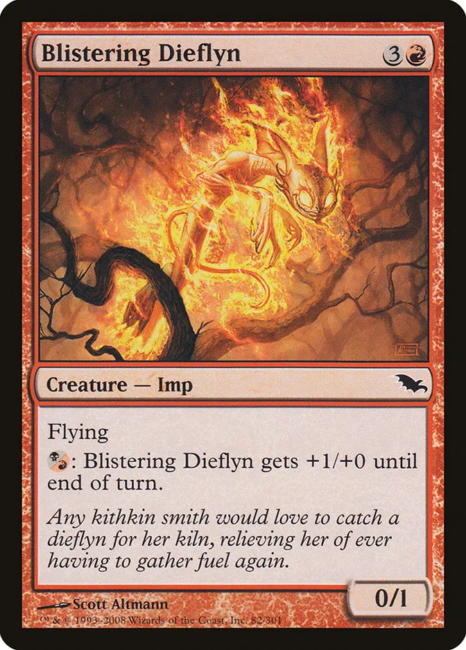 Blistering Dieflyn Front Face