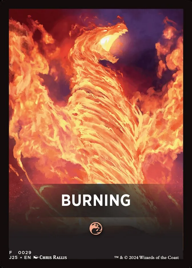 Burning Front Face