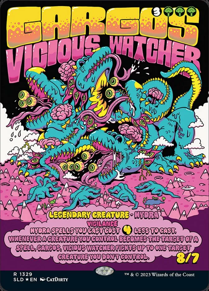 Gargos, Vicious Watcher Front Face