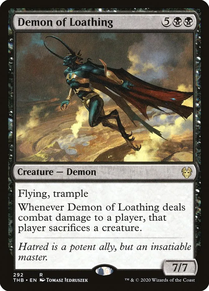 Demon of Loathing Front Face