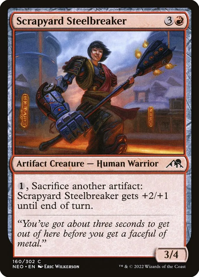Scrapyard Steelbreaker Front Face