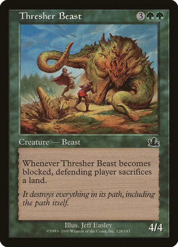 Thresher Beast Front Face