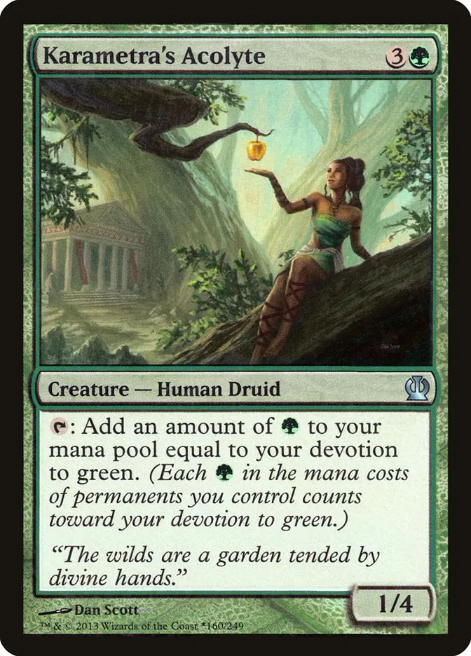 Karametra's Acolyte Front Face