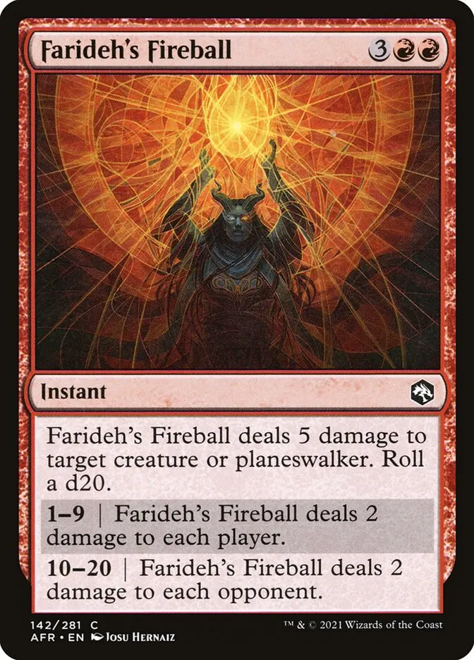 Farideh's Fireball