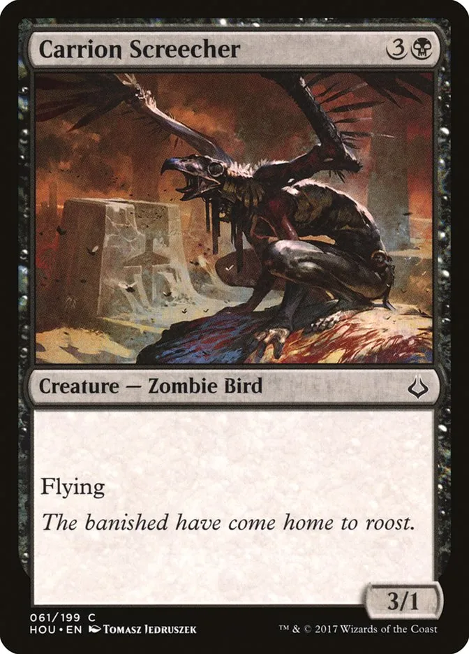 Carrion Screecher Front Face