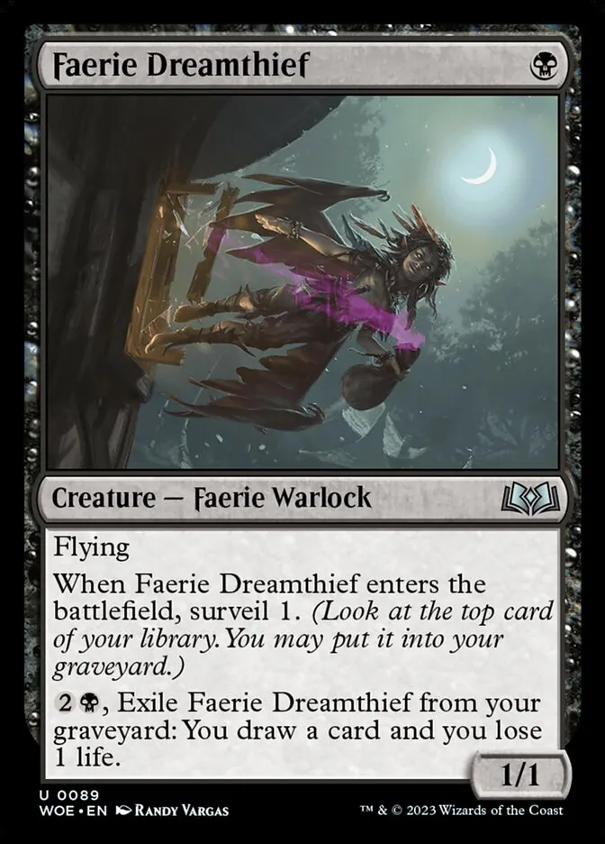 Faerie Dreamthief Front Face