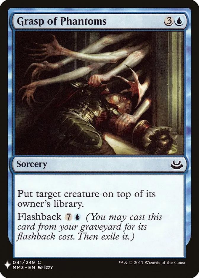 Grasp of Phantoms Front Face