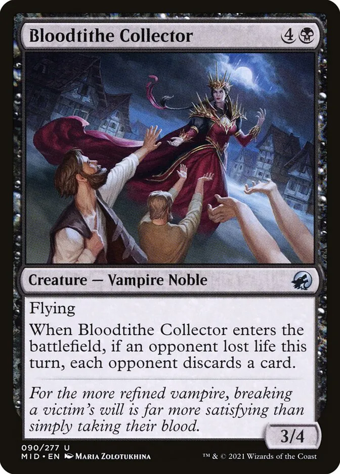 Bloodtithe Collector Front Face